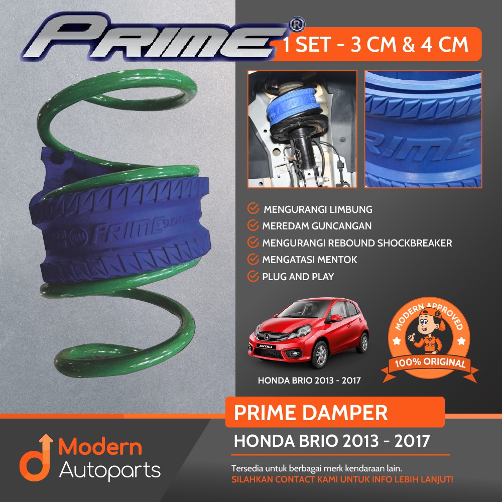 PRIME Damper / Spring Buffer BRIO 2013 - 2017 1 SET