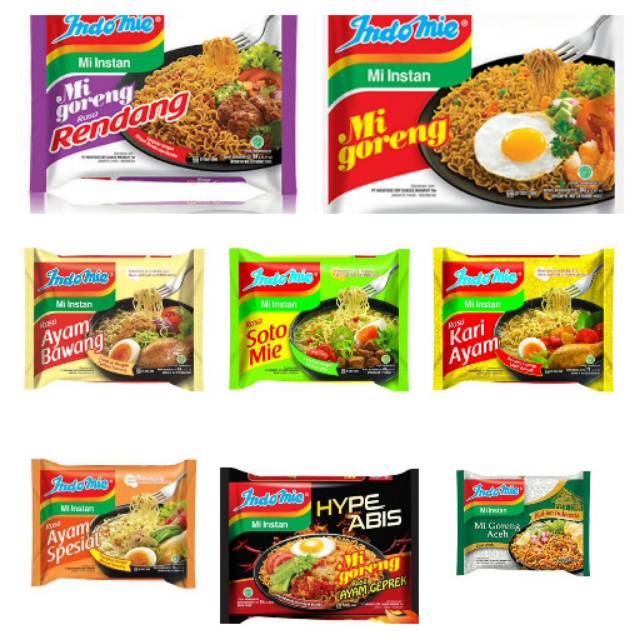

Indomie Berbagai Rasa 1 pcs