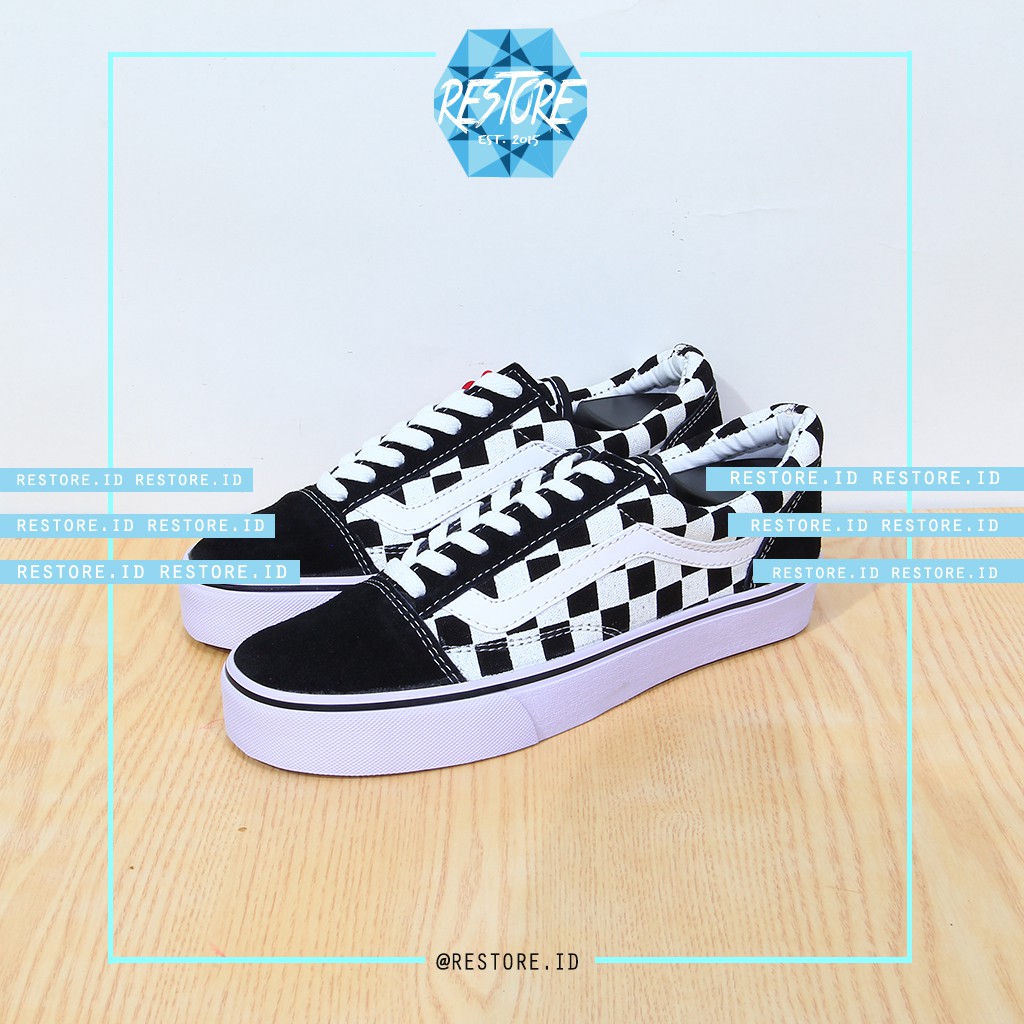 SEPATU VANS OLD SKULL / CHECKER BOARD / CATUR (DT) BEST