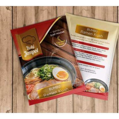 Bumbu Ramen Koki Jempol 60g Bumbu Ramen nikmat halal praktis