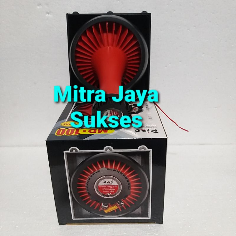 Tweeter Panggil Putar Piro MD 100 Anti Air Tweeter Magnet Walet