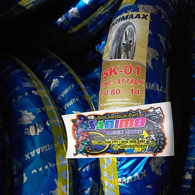 Ban Primax SK 01 90/80-14 SK01 Ring 14 (Harga 1 biji)