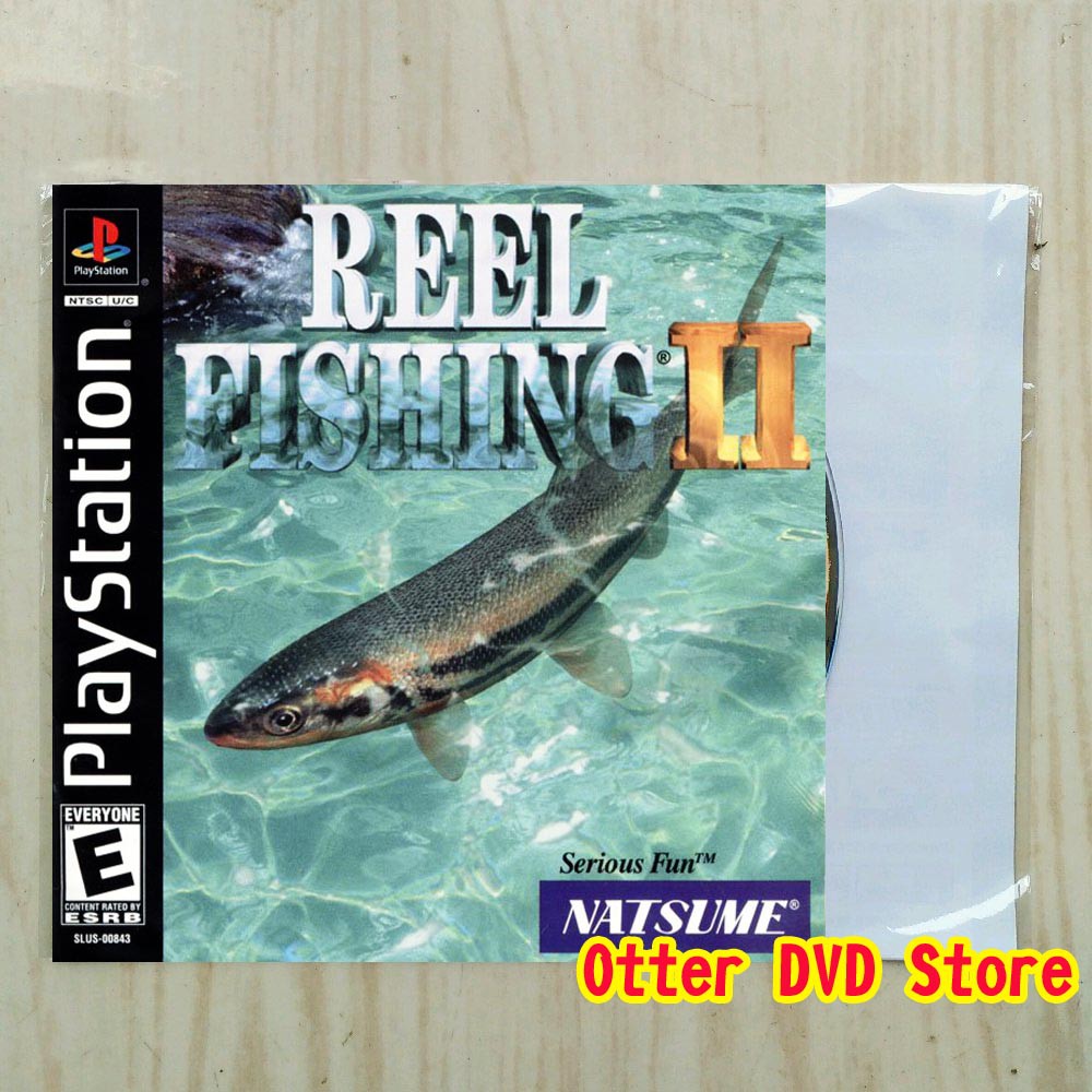 Jual Kaset CD Game Ps1 Ps 1 Reel Fishing 2 Shopee Indonesia