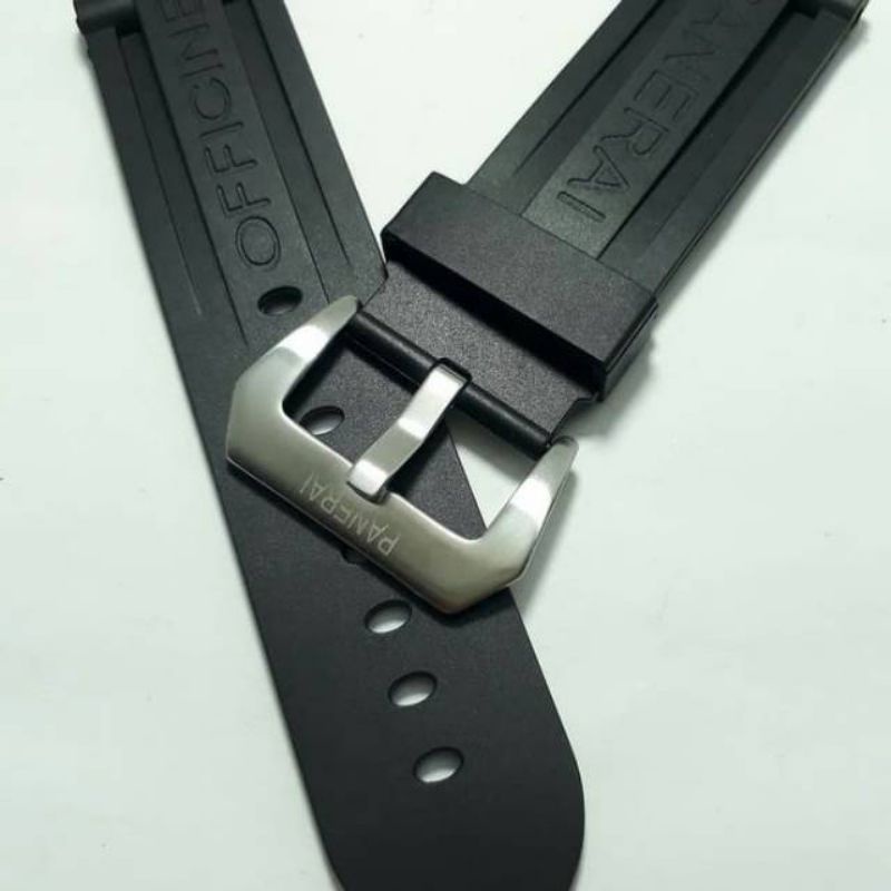 STRAP TALI JAM TANGAN PANERAI 26 MM 26MM RUBBER TALIJAM PANERAI 26MM
