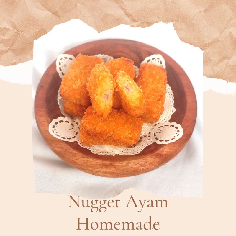 

Nugget Ayam / Nugget Ayam Homemade / Nugget Ayam MPASI / Nugget Ayam NO MSG