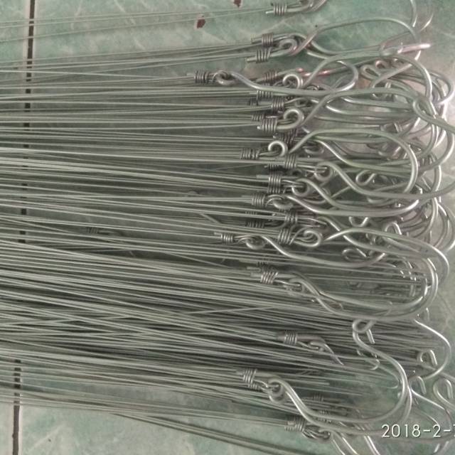 Kawat gantung gantungan pot tanaman hias dan anggrek