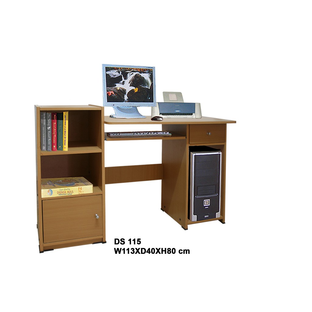 MEJA KOMPUTER MINIMALIS BESAR DS115 Shopee Indonesia MEJA KOMPUTER MINIMALIS BESAR DS115 Shopee Indonesia
