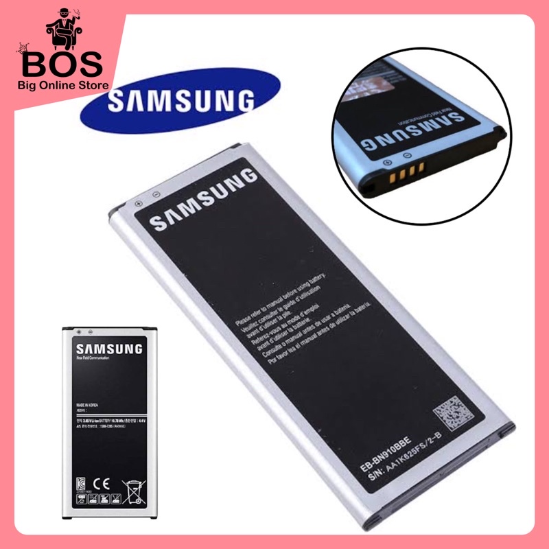 BOS - Battery HP Samsung Galaxy Note 4 / N910H / EB-BN910BBE | Batre BT Baterai