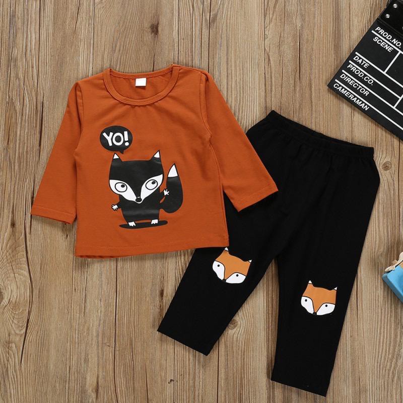 SETELAN ANAK ANAK BAJU ANAK 1-5 TAHUN KUCING YO BAJU ANAK LAKI LAKI BAJU ANAK PEREMPUAN