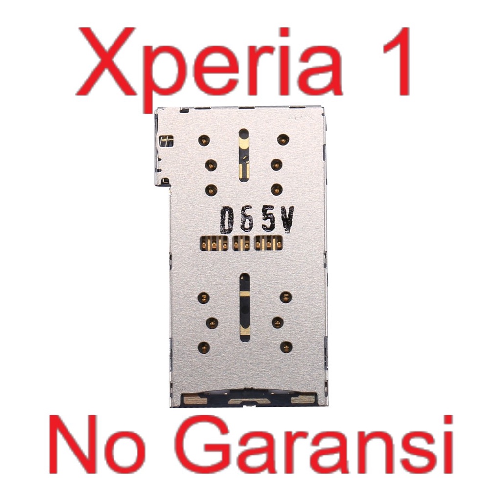 Konektor Sim - Sony Xperia 1 - J8110 - J8170 - J9110 - J9150 - SOV40 - SO-03L - 802SO - Docomo