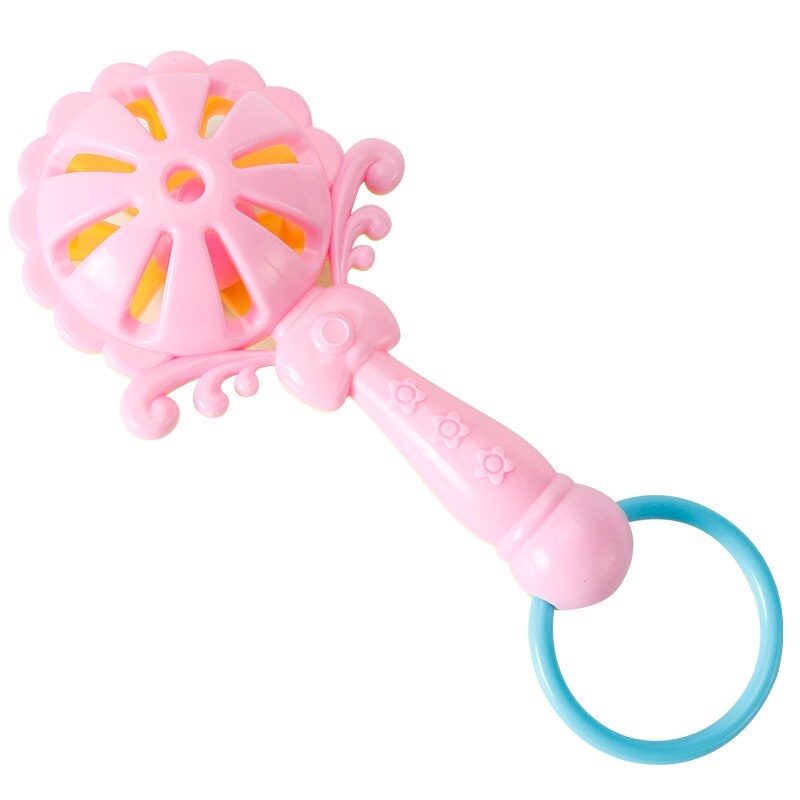 Baby Teether Rattle Teething Kit Mainan Gigitan Bayi Gigitan Bayi Teether Mainan Bayi 6 Bulan