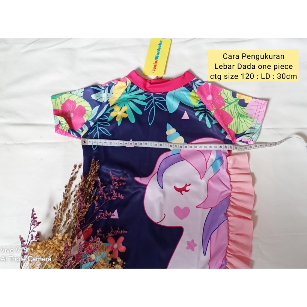 Baju Renang anak perempuan Junior Wardrobe Vol. 2 Motif Unicorn &amp; JW-270