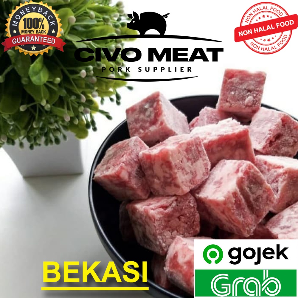 

Saikoro Beef Steak Wagyu Cube - 500gr