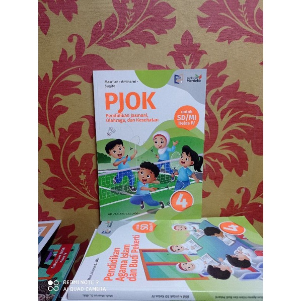 Jual Obral Buku Sd Pjok Kelas Sd Mi Kurikulum Merdeka Erlangga Shopee Indonesia