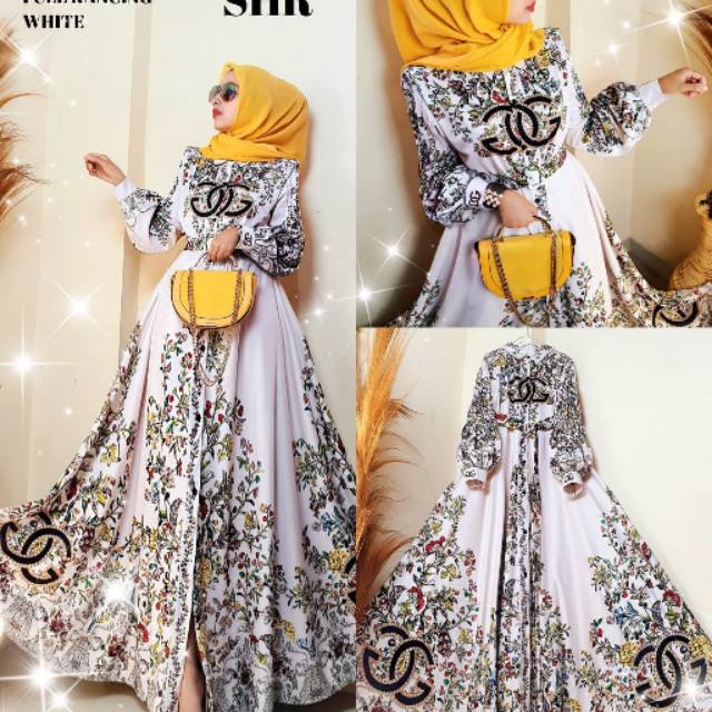 Maxi Dress Scuba printing by SHR