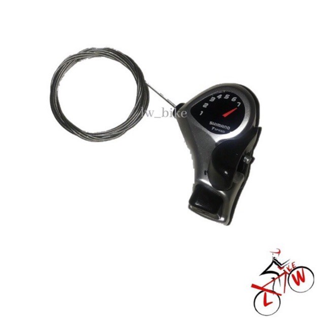 Shifter Operan Gigi 7 Speed Sepeda Lipat Shimano Original | Shifter Kanan TX50 Shimano