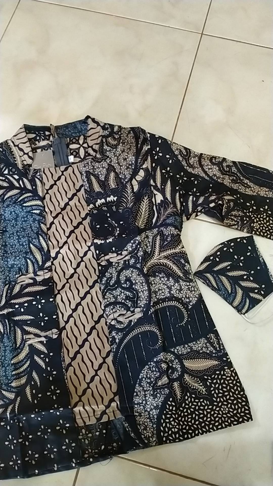 Atasan Batik Wanita Blouse Batik Model Jowo Free Masker Bahan Katun Size S-m-l-xl-xxl-3l-4l-5l