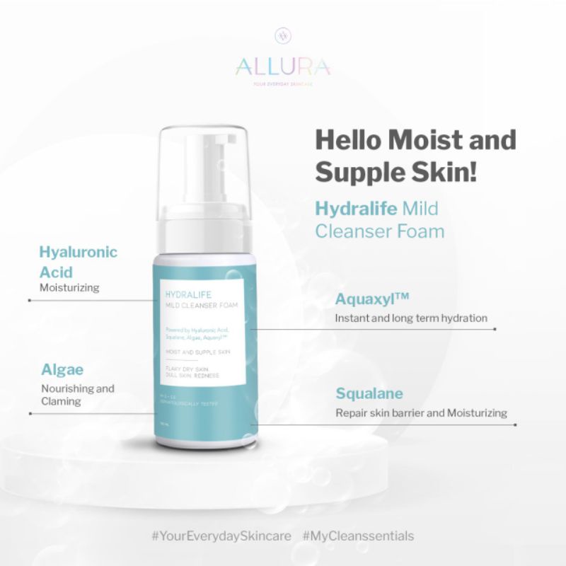 Allura Mild Cleanser Foam - 100ml