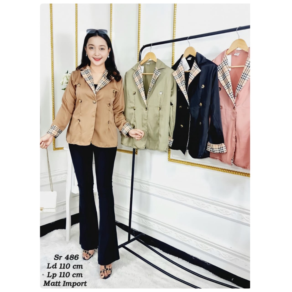 HAWAIIAN BANANA - BLAZER IMPORT PREMIUM - BAHAN TEBAL