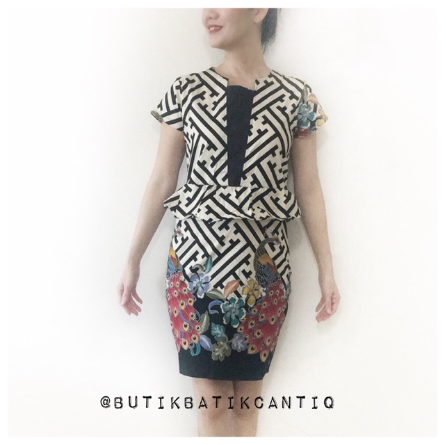 Reimi shanghai batik dress