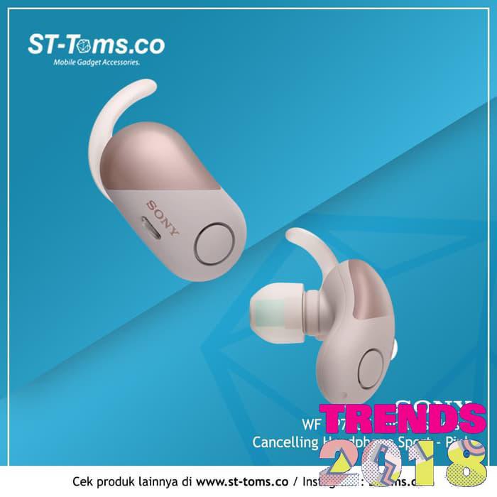 Sony WF SP700N SP 700N Wireless Noise Canceling Headphones Sport Pink