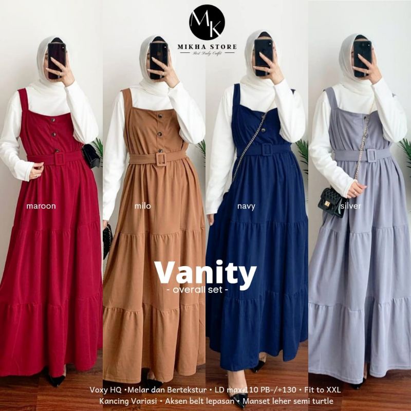 GAMIS OVERALL / DRESS OVERAL / GAMIS OVERAL DEWASA REMAJA / DRESS WANITA