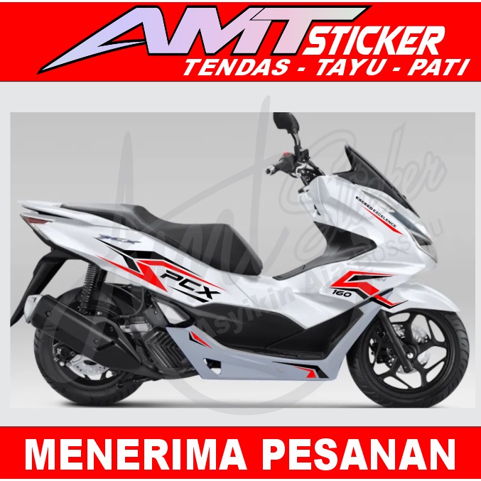 Stiker Striping Cutting All Honda PCX 160 2021 / Striping Cutting All Honda PCX 160 Variasi Exceed S