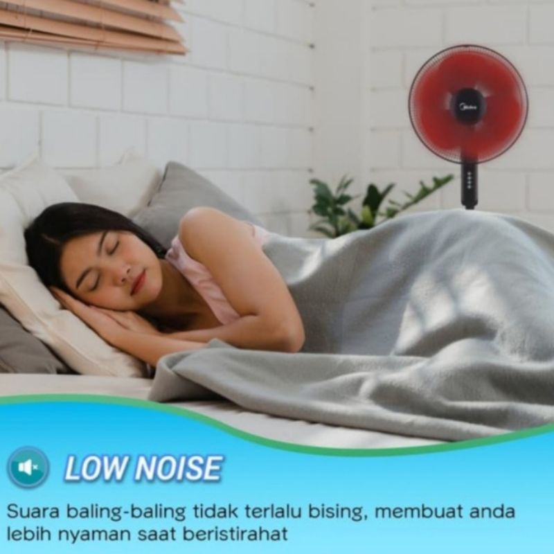 KIPAS ANGIN BERDIRI 16 Inch MIDEA FS40-19K