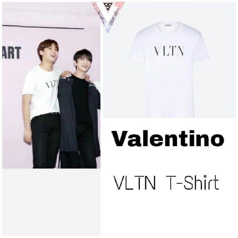 KAOS TSHIRT KPOP SEVENTEEN VLTN VALENTINO