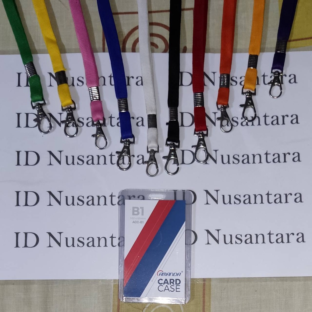 

Paket Tali Kait Besi + ID Card Case B1