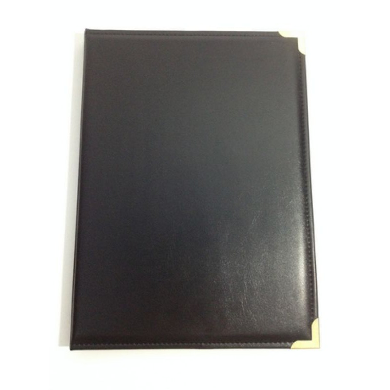 

Map Kulit Clear Holder Folio 20 lembar Raport Menu Sertifikat Document Keeper RB9