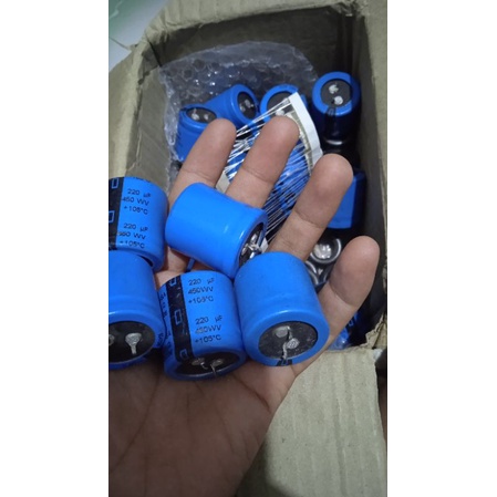 KAPASITOR | ELKO PRIMER | 220Uf 400V-450v