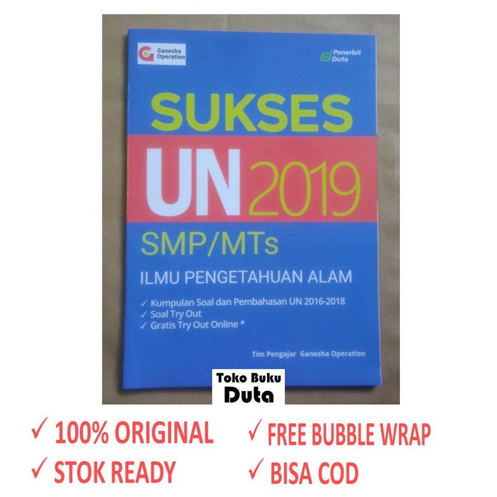 Buku Kumpulan Soal Un Ipa Smp 2019 Shopee Indonesia