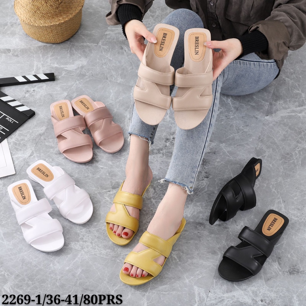 Sandal Hak Jelly Karet LAVE Import 2270 - 1