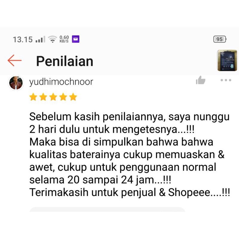 BATERAI ORIGINAL REDMI 6 / 6A / BN37 / BATRE REDMI 6 / BATTERY REDMI 6