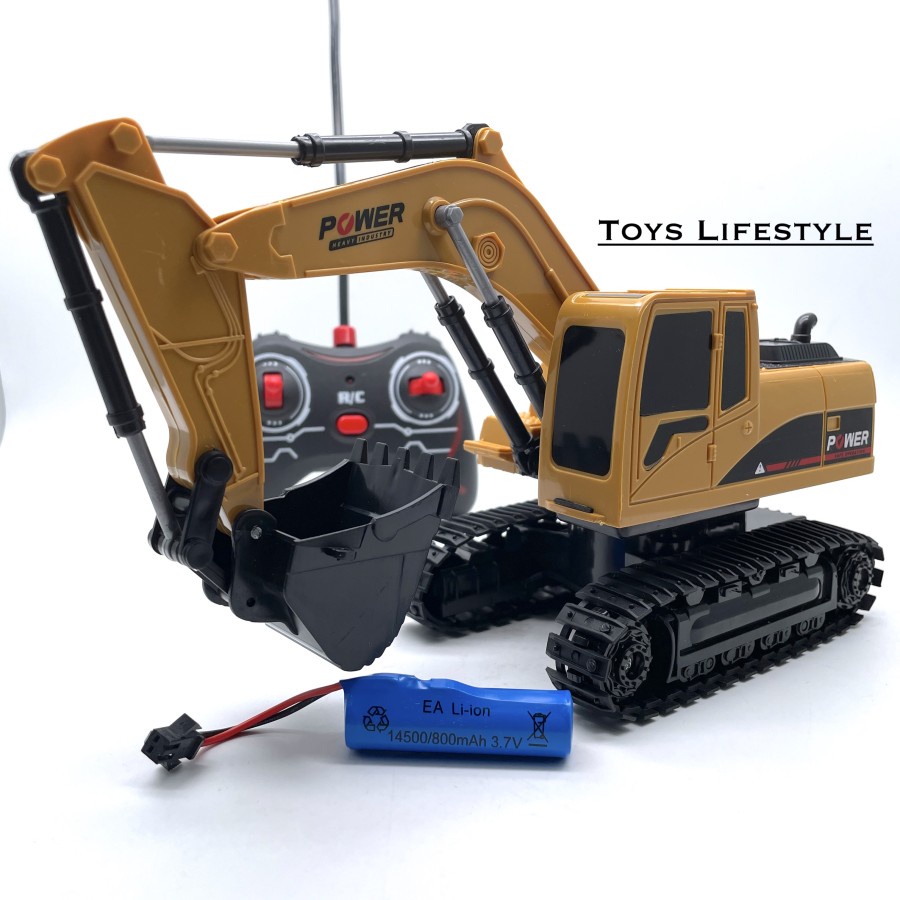 Mainan Anak RC Remote Control Excavator / Remote Kontrol Eskavator