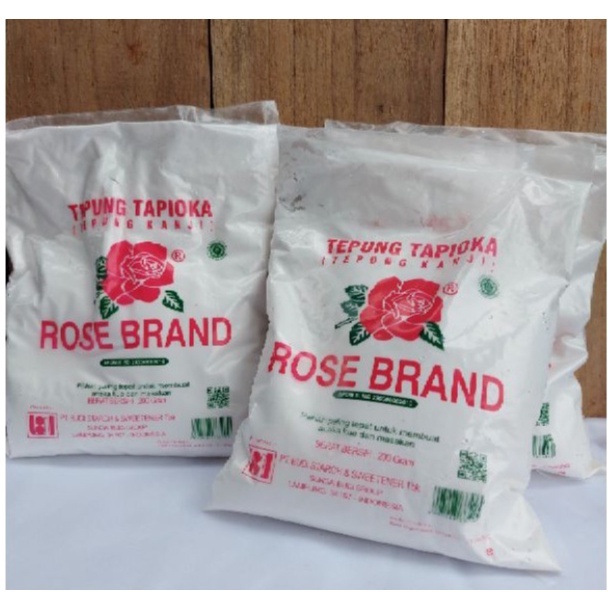 

Tepung tapioka kanji rose brand 200gram