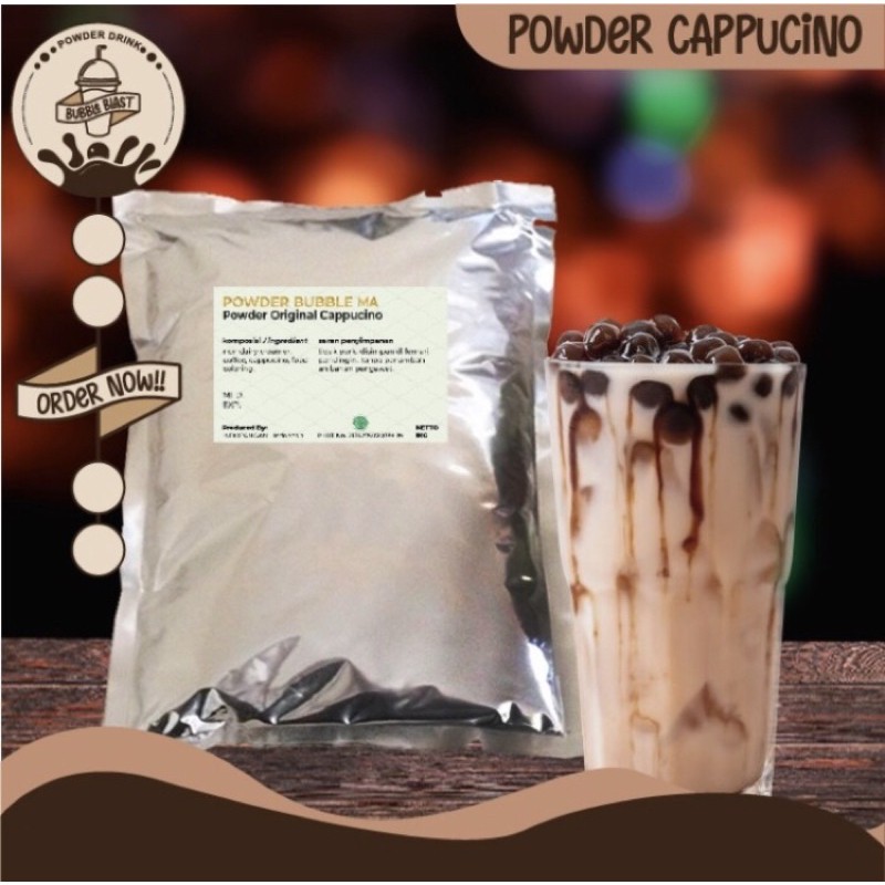

Cappucino Powder Drink / Bubuk Minuman Premium 1Kg