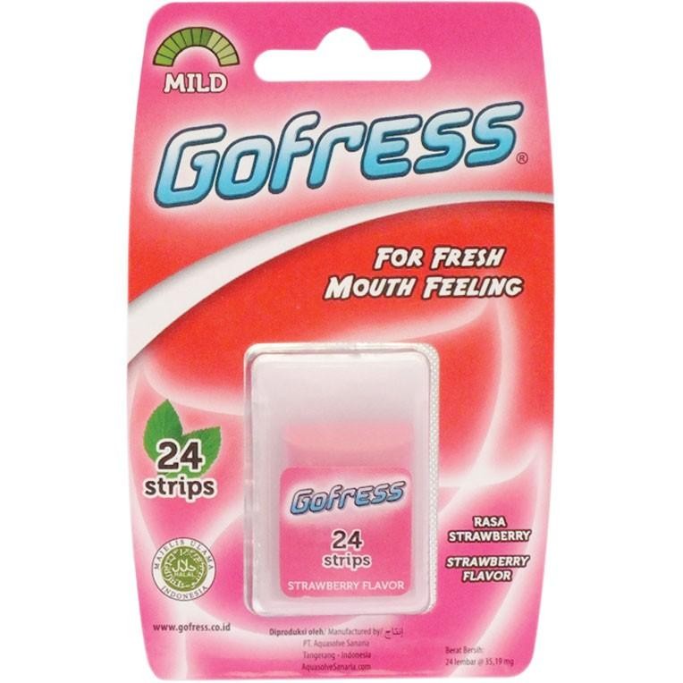 

Gofress Permen Strawberry 24 s