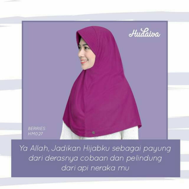 HM027 - Berries - Jilbab Hudaiva Morocco