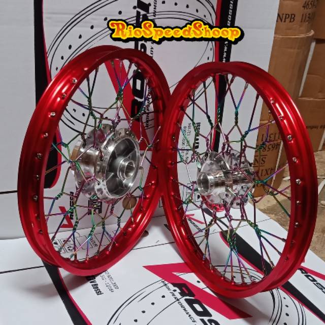 Velg SATRIA FU JariJari Kepang Velg Merah