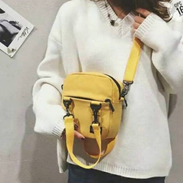 Travel Bag / tas traveling, tas pria wanita sling bag, weist bag