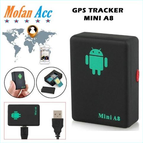 Alat Sadap Suara Mini A8 Tracker Gps Lacak Lokasi Mobil Motor Sepeda P (Terlaris)