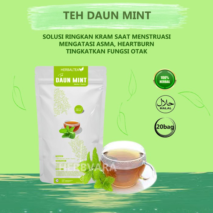

TEH DAUN MINT HERBAL MENGATASI ASMA MENGATASI GANGGUAN PENCERNAAN DAN PEREDA NYERI