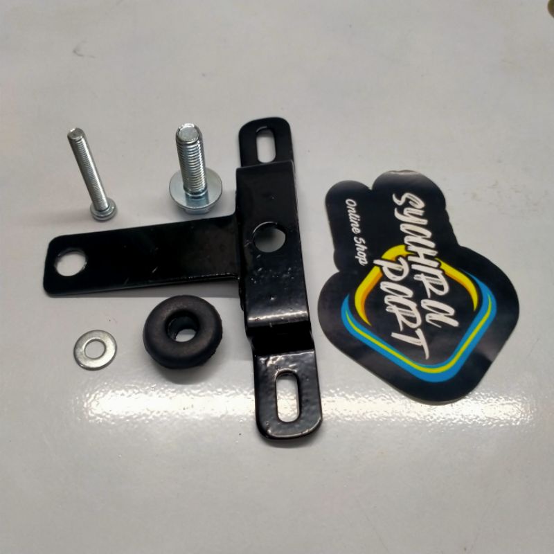 DUDUKAN PLAT NOMOR DEPAN HONDA GRAND LEGENDA IMPRESA