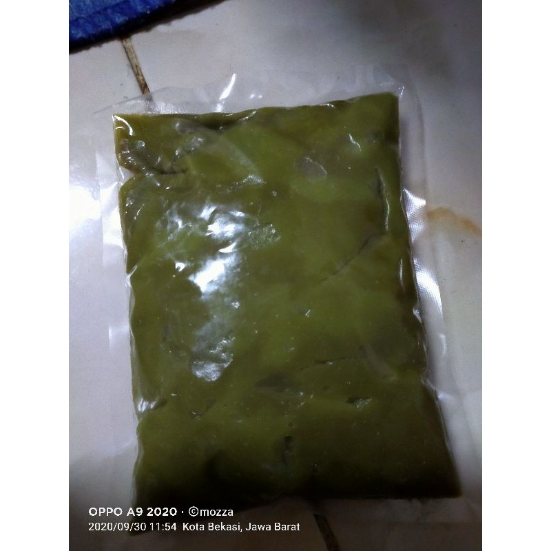

filling green tea