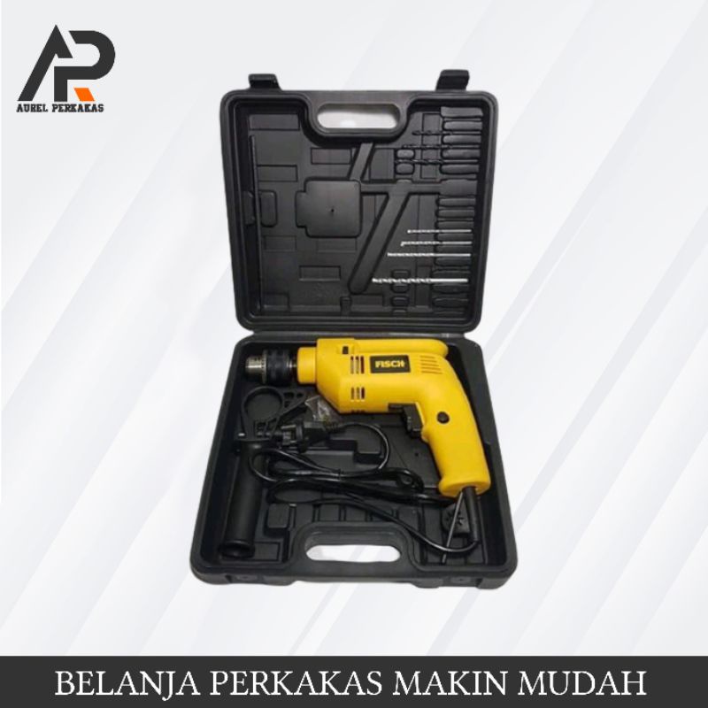 mesin bor fisch 13mm set std-1301