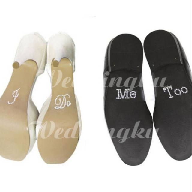 Wedding Sticker/Sticker sepatu/Sticker for Wedding Shoes