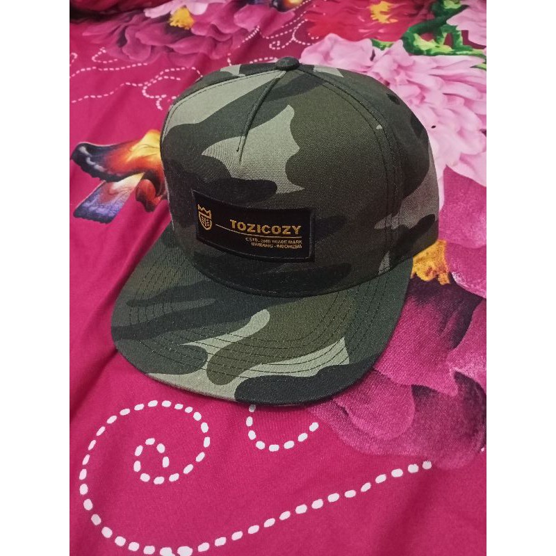 TOPI SNAPBACK TOZICOZY CAMO ARMY