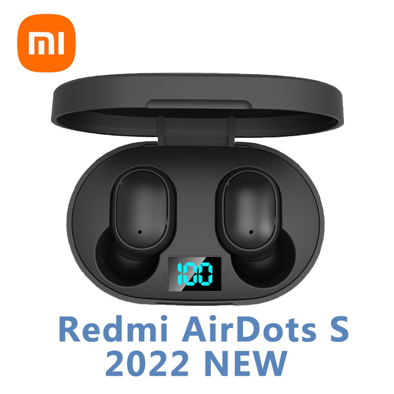 Xiaomi Headset Bluetooth Redmi AirDots S Earphone TWS Bluetooth 5.0 Wireless Gaming-Redmi AirDots S
